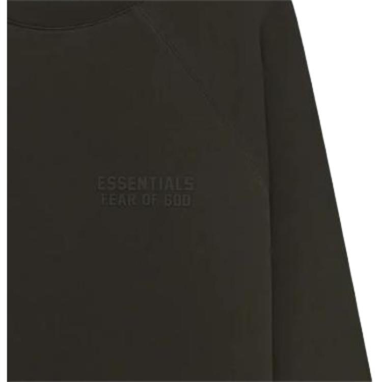 Fear of God Essentials Drop2 SS23 Crewneck Off-Black