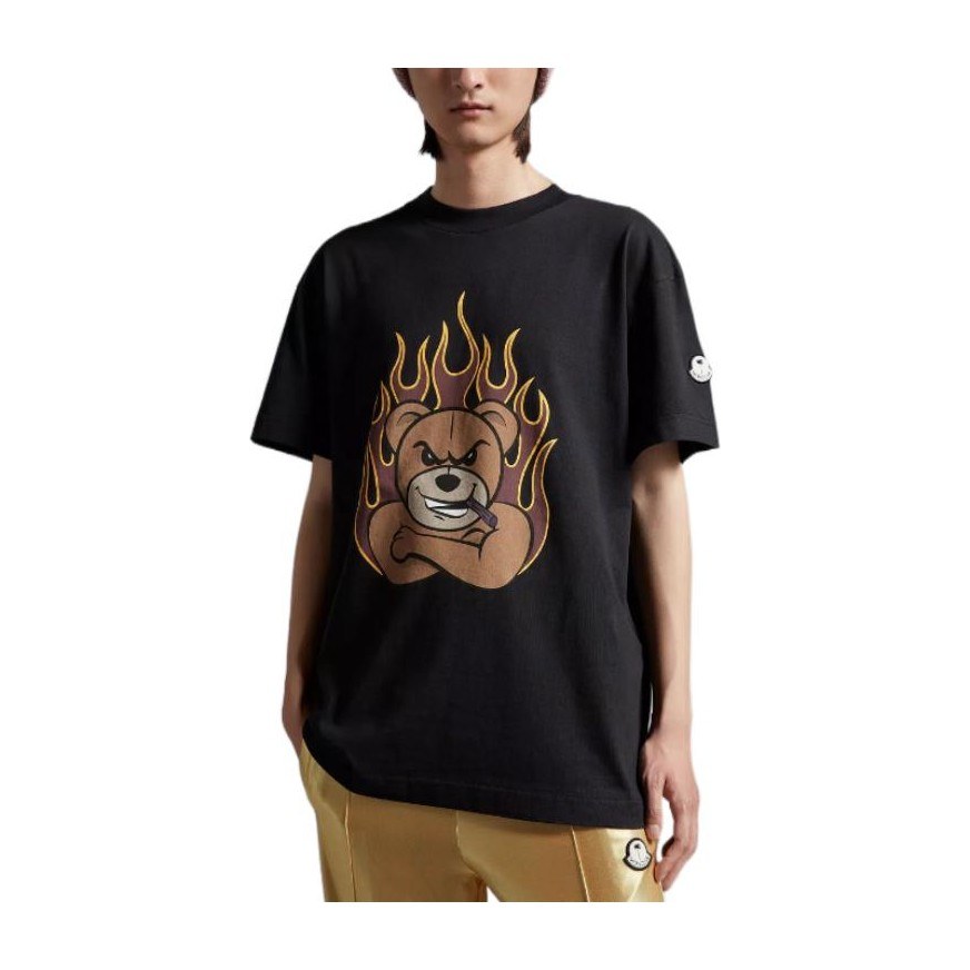 Moncler x Palm Angels FW22 Black Tee