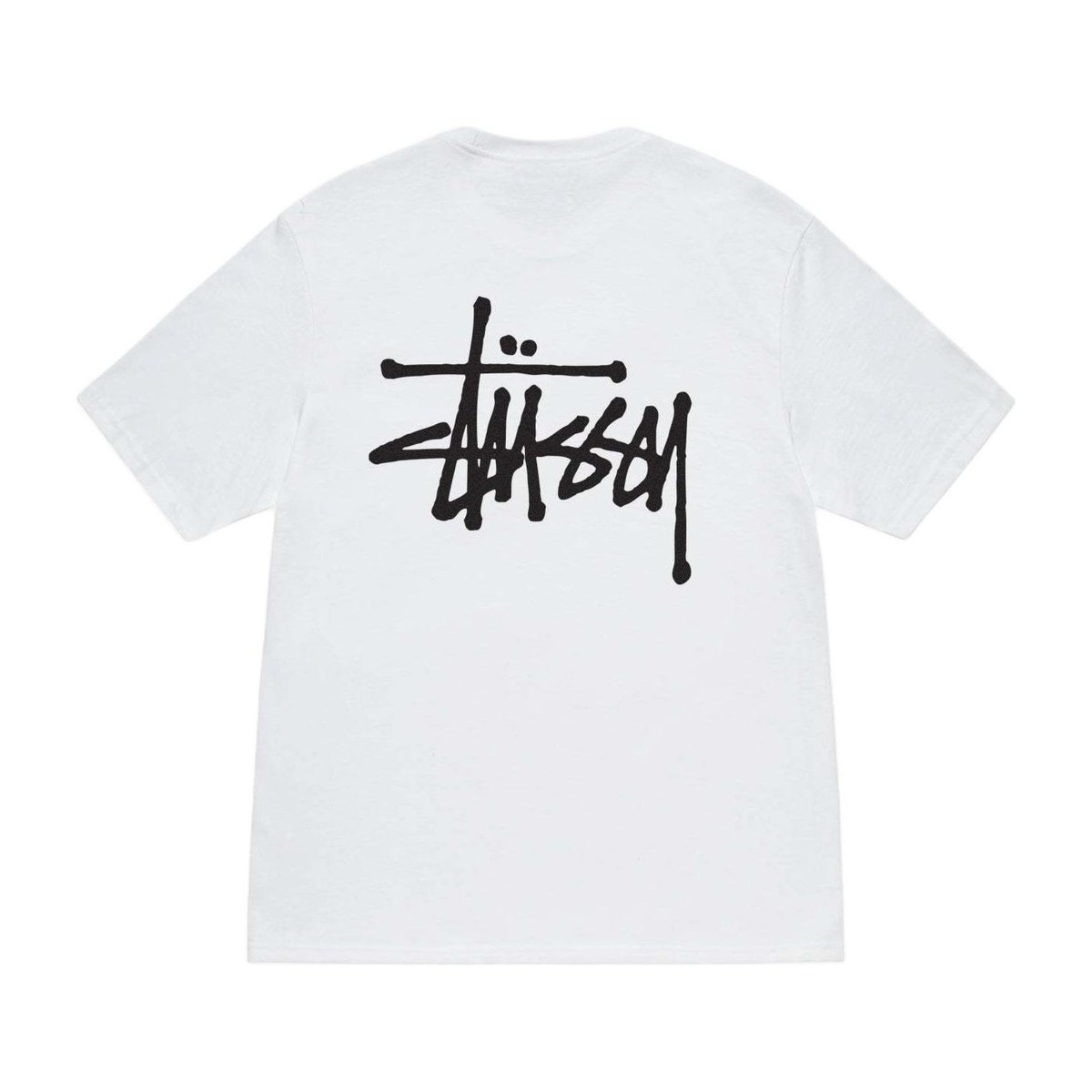 Stussy Ribbed Lettering T-Shirt