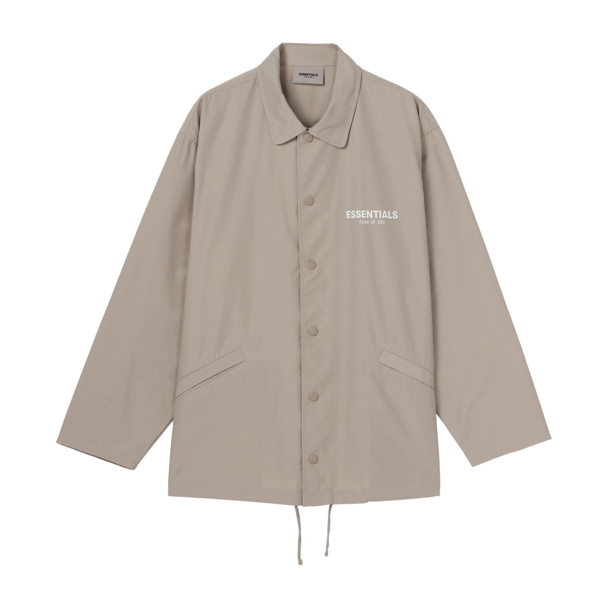 Fear of God Essentials Coach Jacket Moss