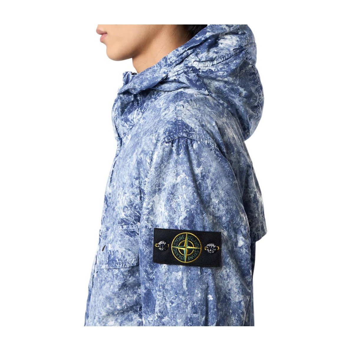Stone Island Ocean Blue Hoodie Jacket