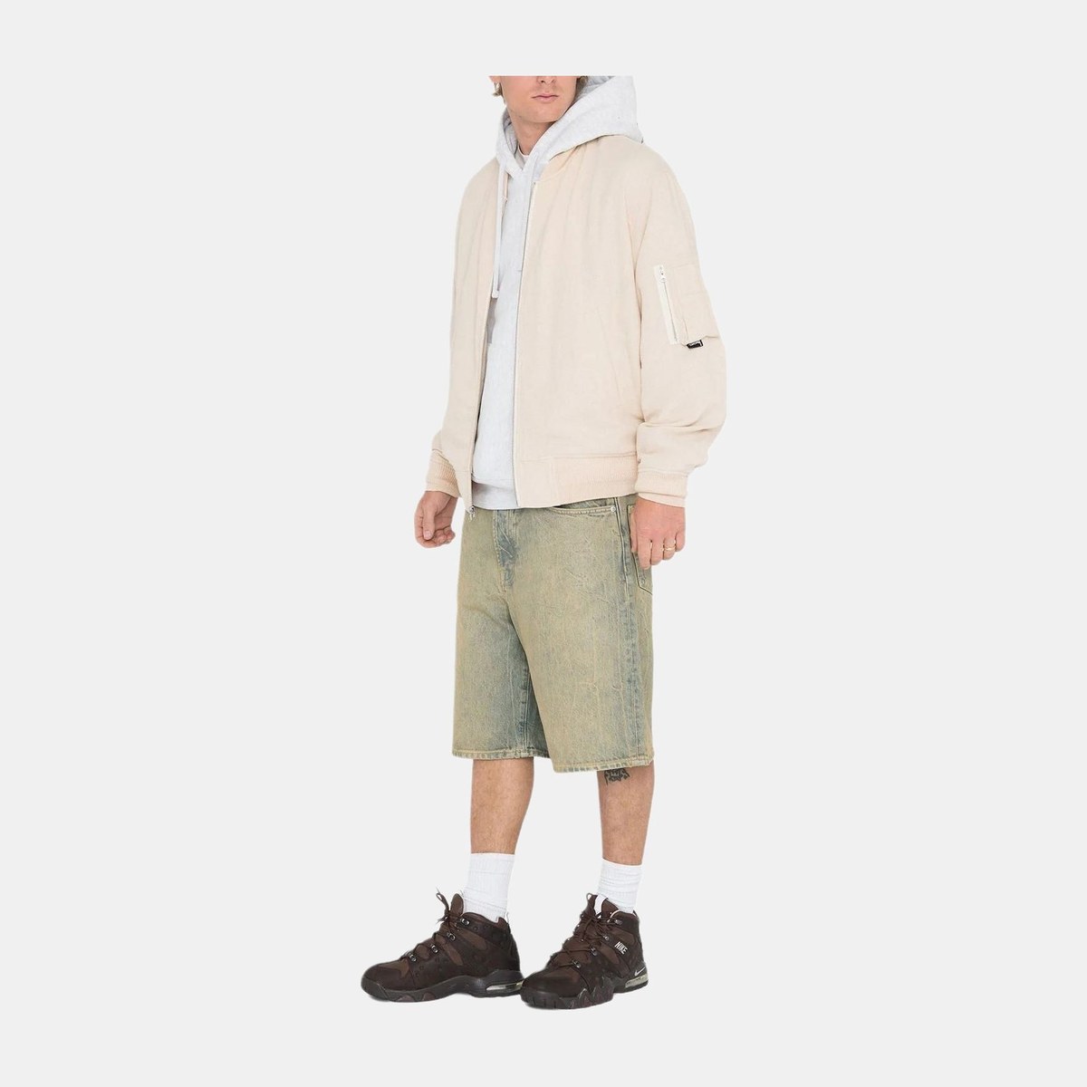 Stussy Linen Beach Bomber