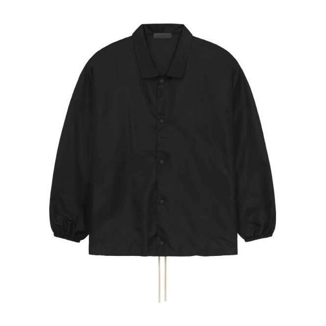Fear of God Essentials Coaches Jacket Jet Black