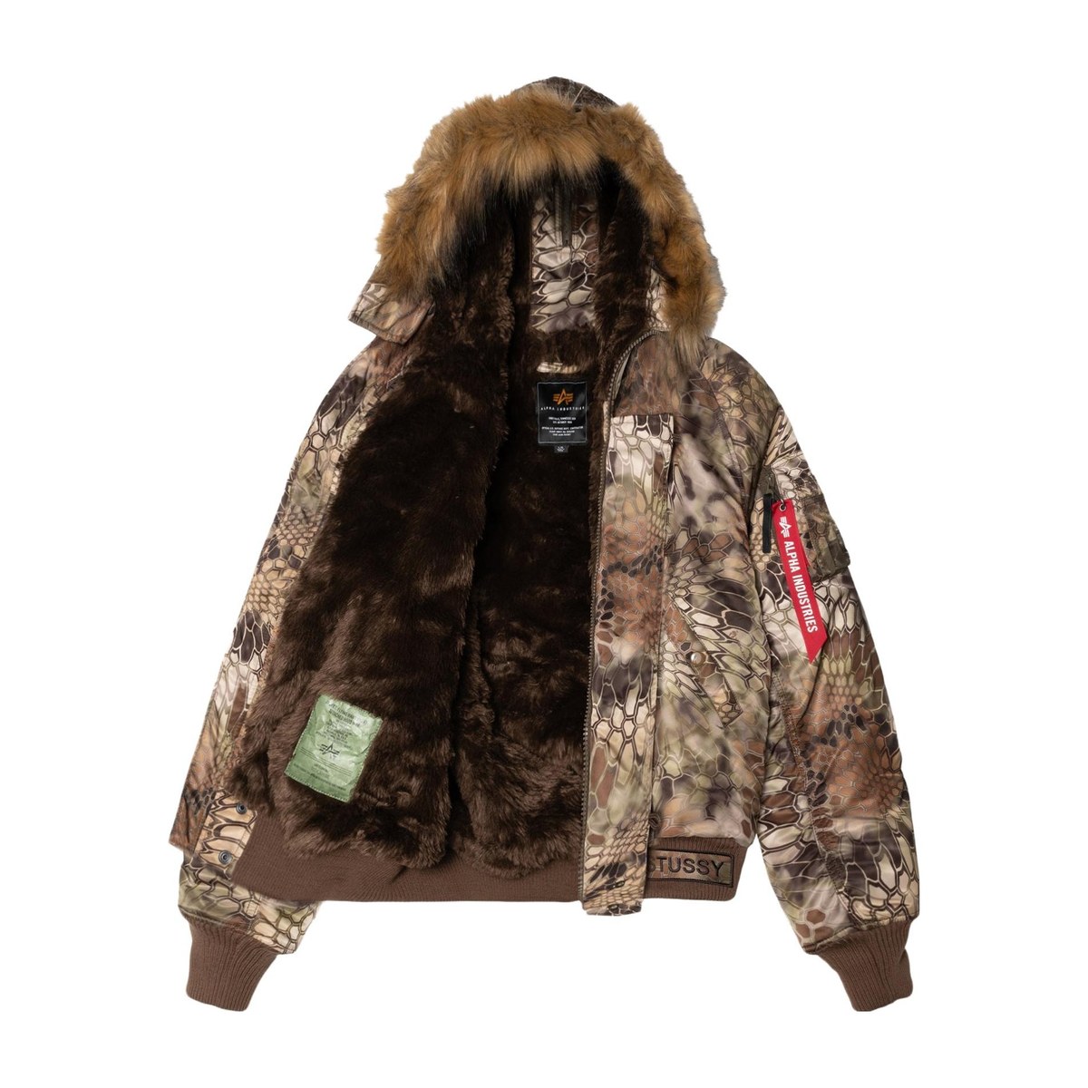 Stussy x Alpha Industries MA-1 Parka