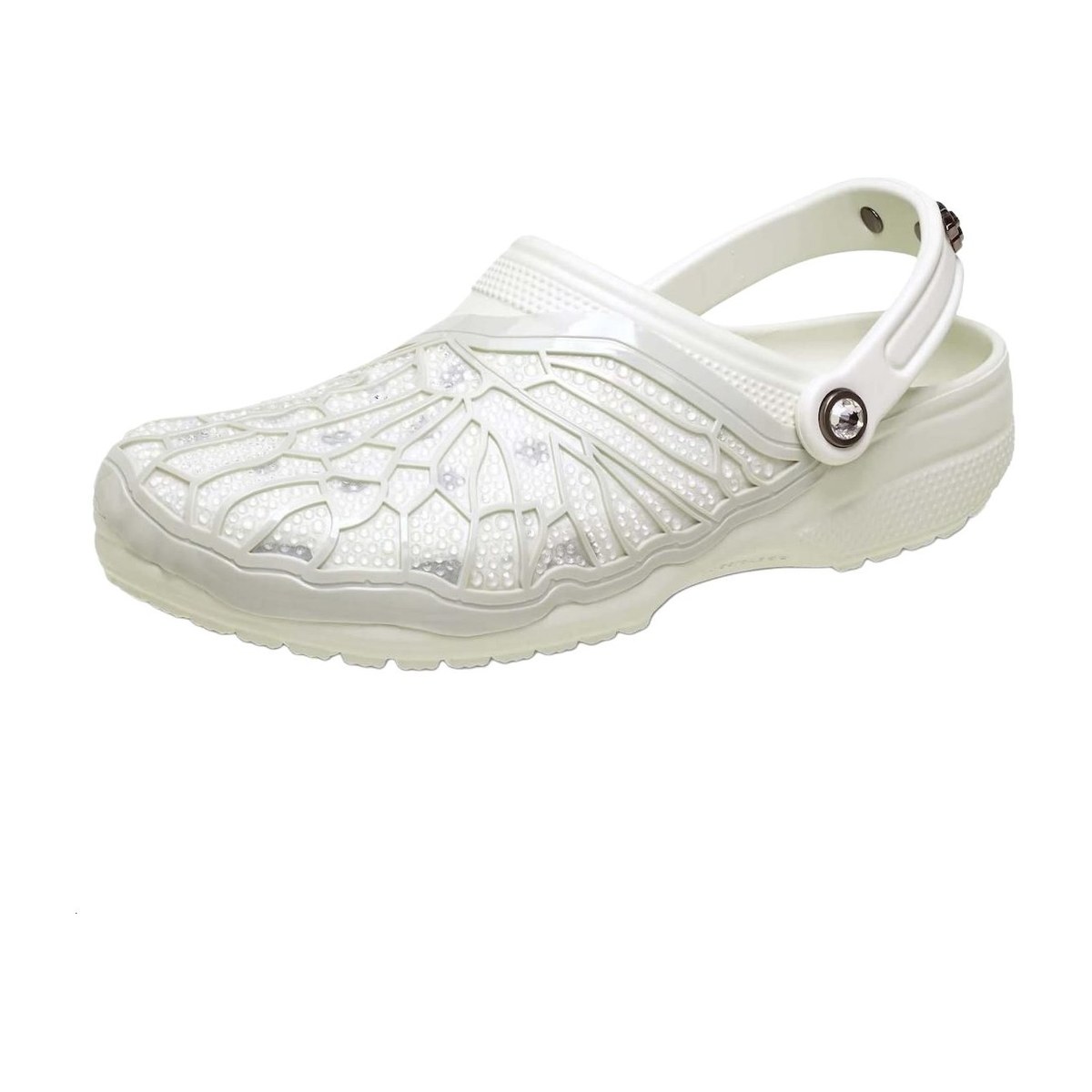 Swarovski x Crocs Classic Clog White
