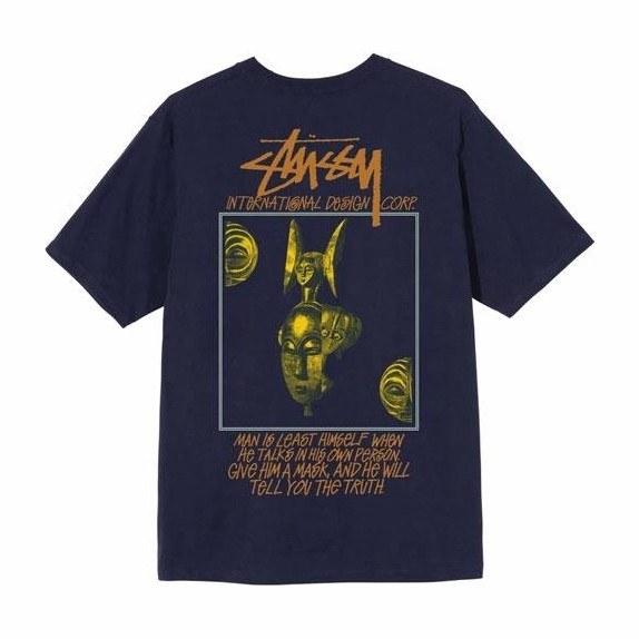Stussy Face Graphic T-Shirt