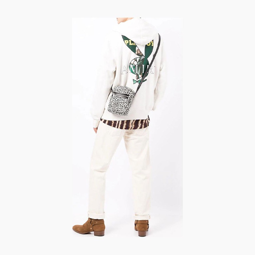 AMIRI x Playboy Logo Hoodie White