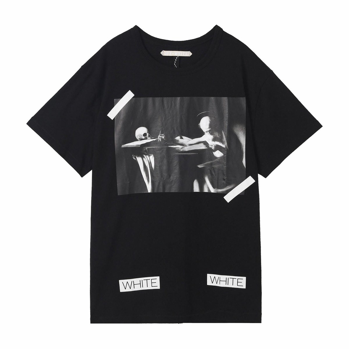 OFF-WHITE Skull T-Shirt Black