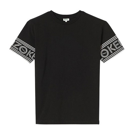 KENZO Logo Short Sleeve T-Shirt Black