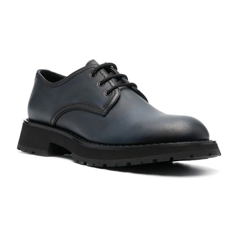 Alexander McQueen Derby Lace-Up Blue