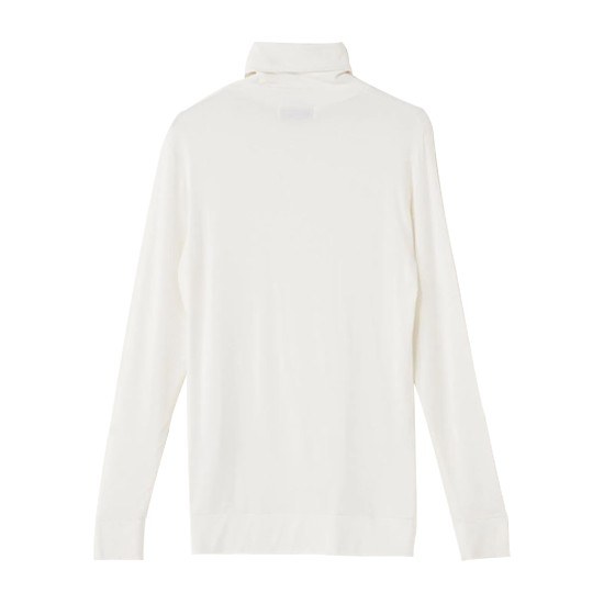 AMBUSH Temperature Regulation Turtleneck Long Sleeve Tee White