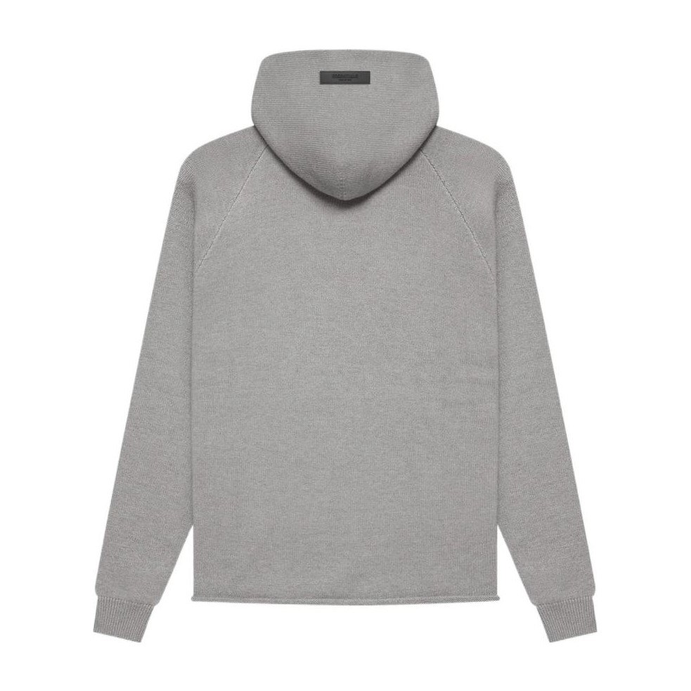 Fear of God Essentials 1977 Knit Hoodie Dark Oatmeal
