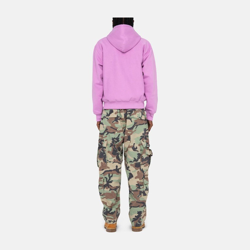 Stussy Stock Logo Zip Hoodie