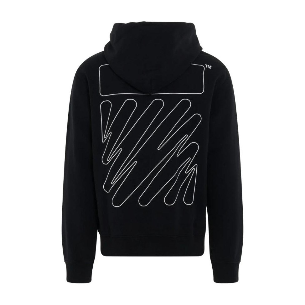 OFF-WHITE Hoodie Black