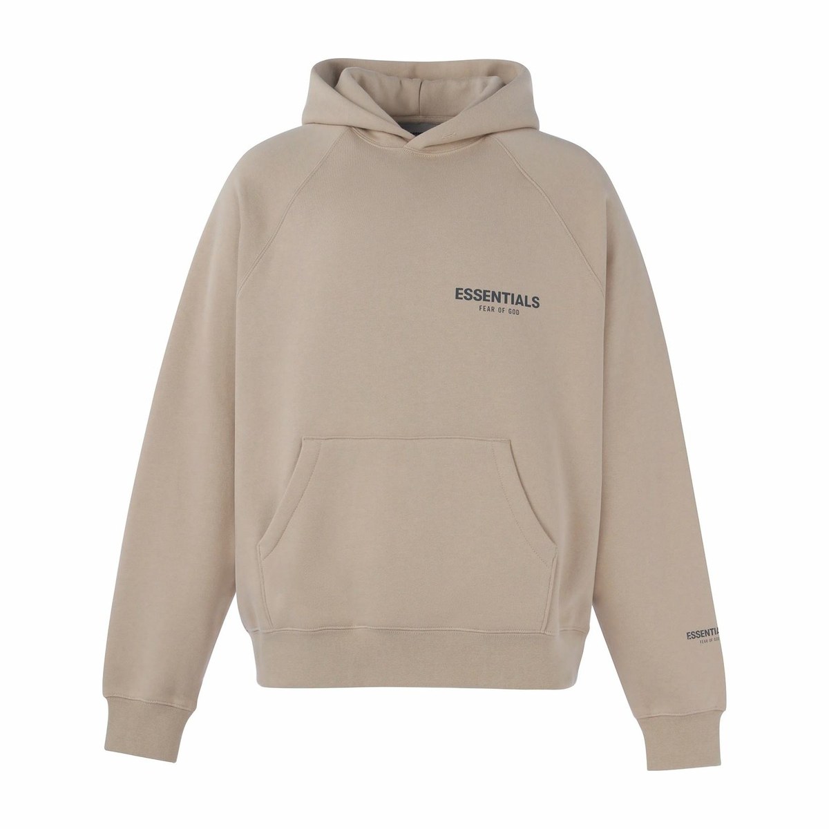 Fear of God Essentials Pullover Hoodie Beige Linen