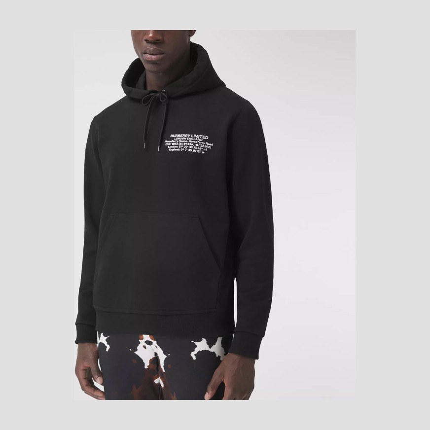 Burberry FW21 Hoodie Black