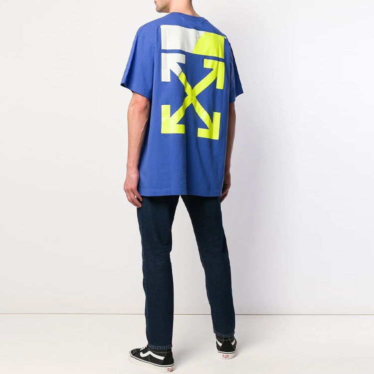 OFF-WHITE T-Shirt Blue