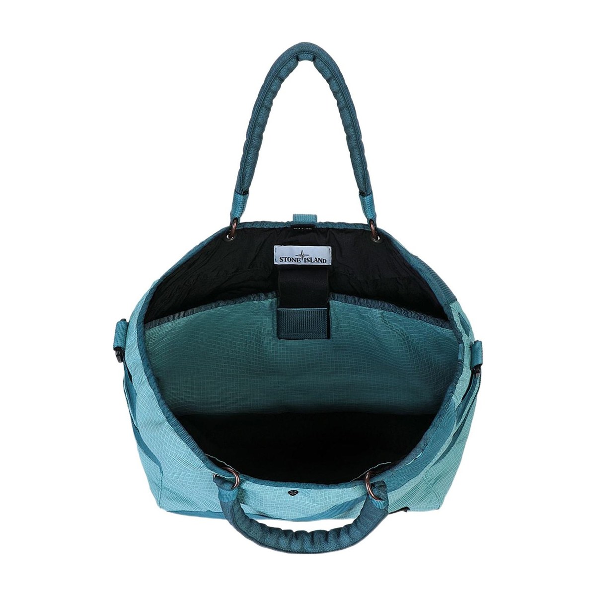Stone Island Crossbody Tote Blue