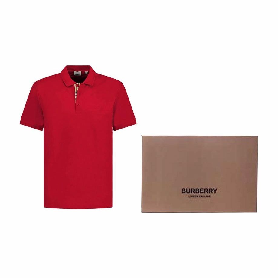 Burberry Polo Shirt Red