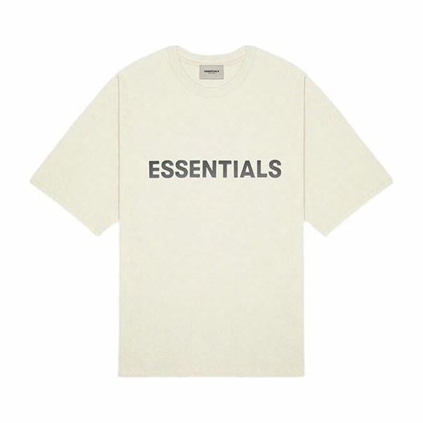 Fear of God Essentials SS20 Graphic Logo Cream T