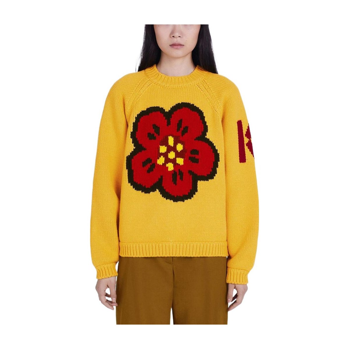 KENZO x Nigo FW22 University Sweater Orange