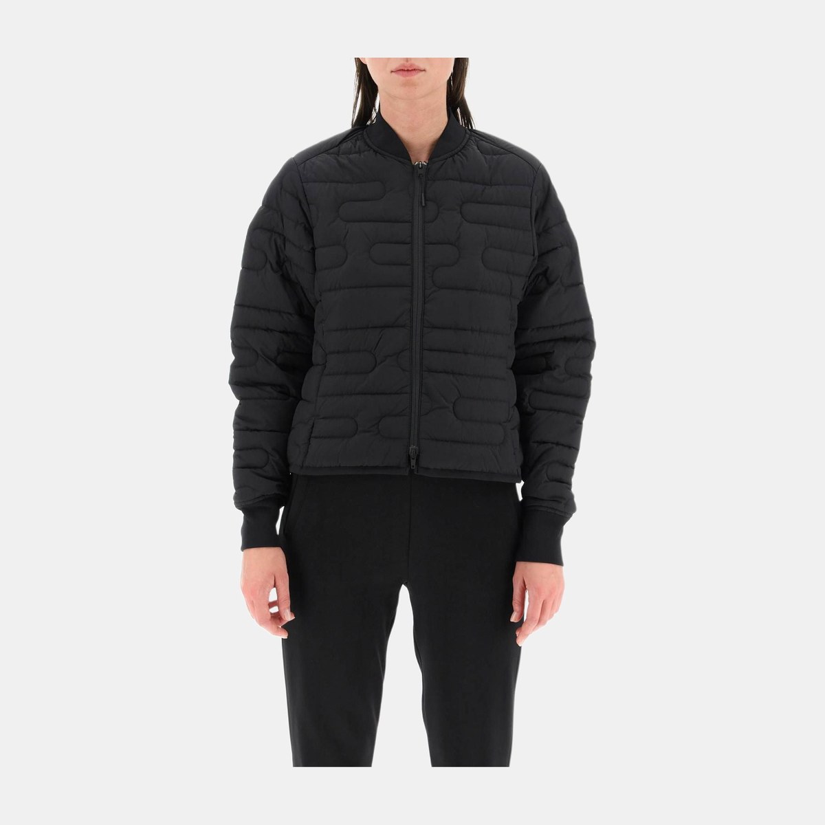 Y-3 Quilted Jacket Black