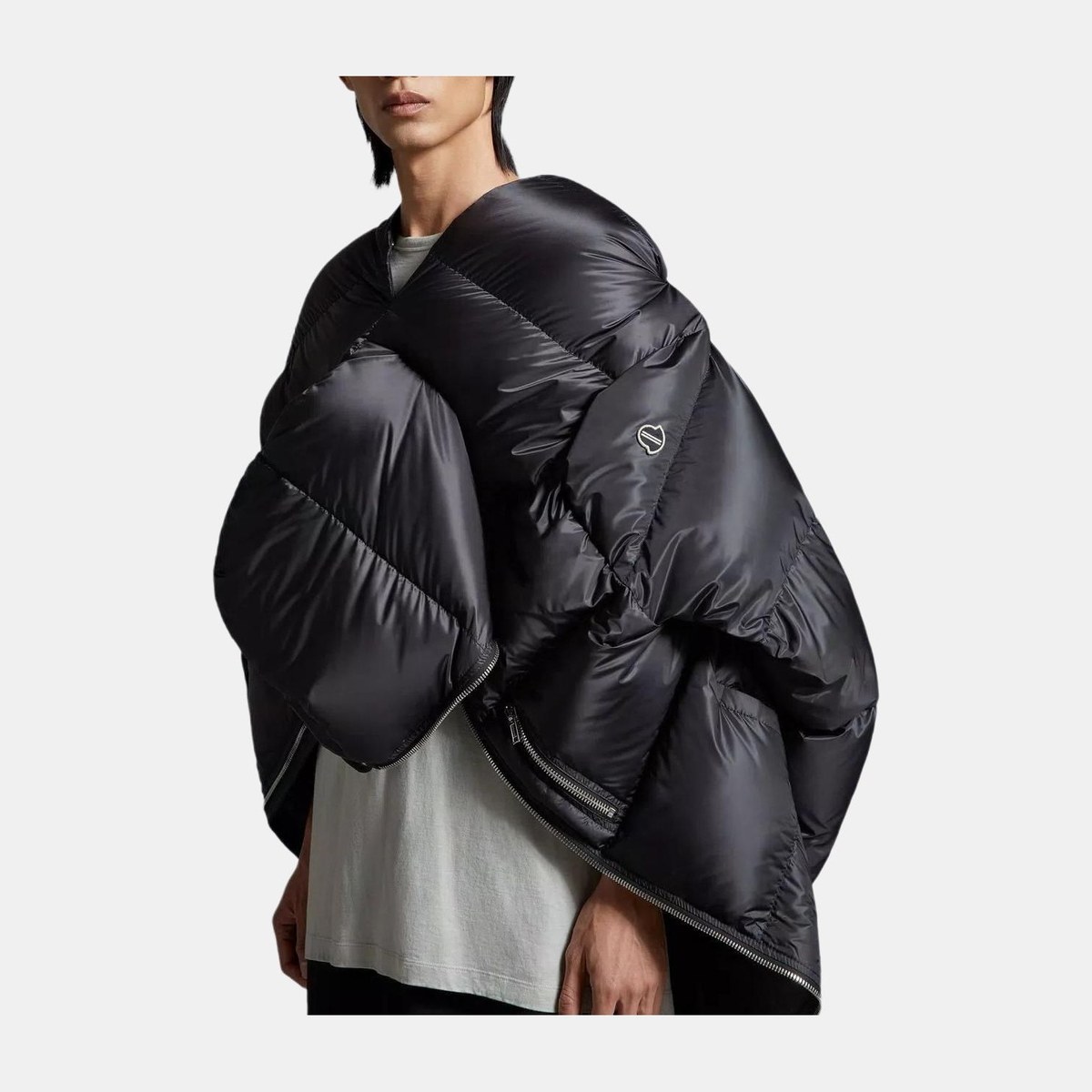 Moncler x Rick Owens FW23 Gimp Black