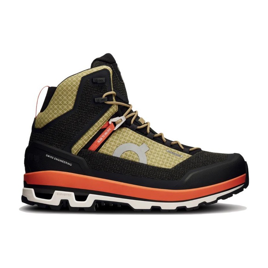 On Cloudalpine Black Gold Orange
