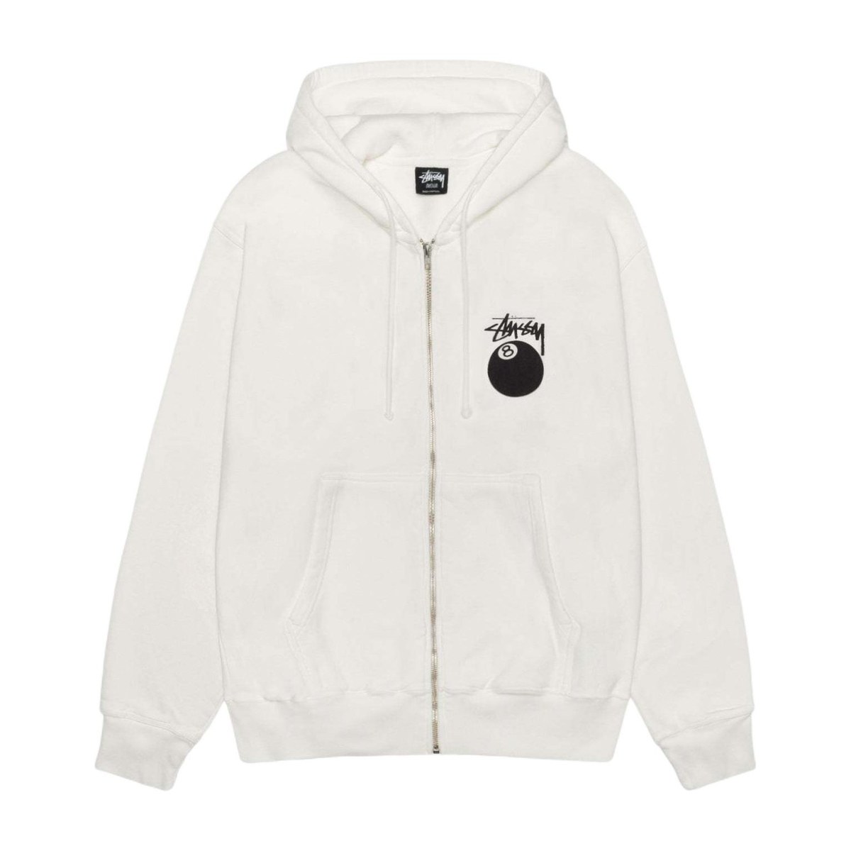 Stussy 8 Ball Pig Dyed Zip Hood