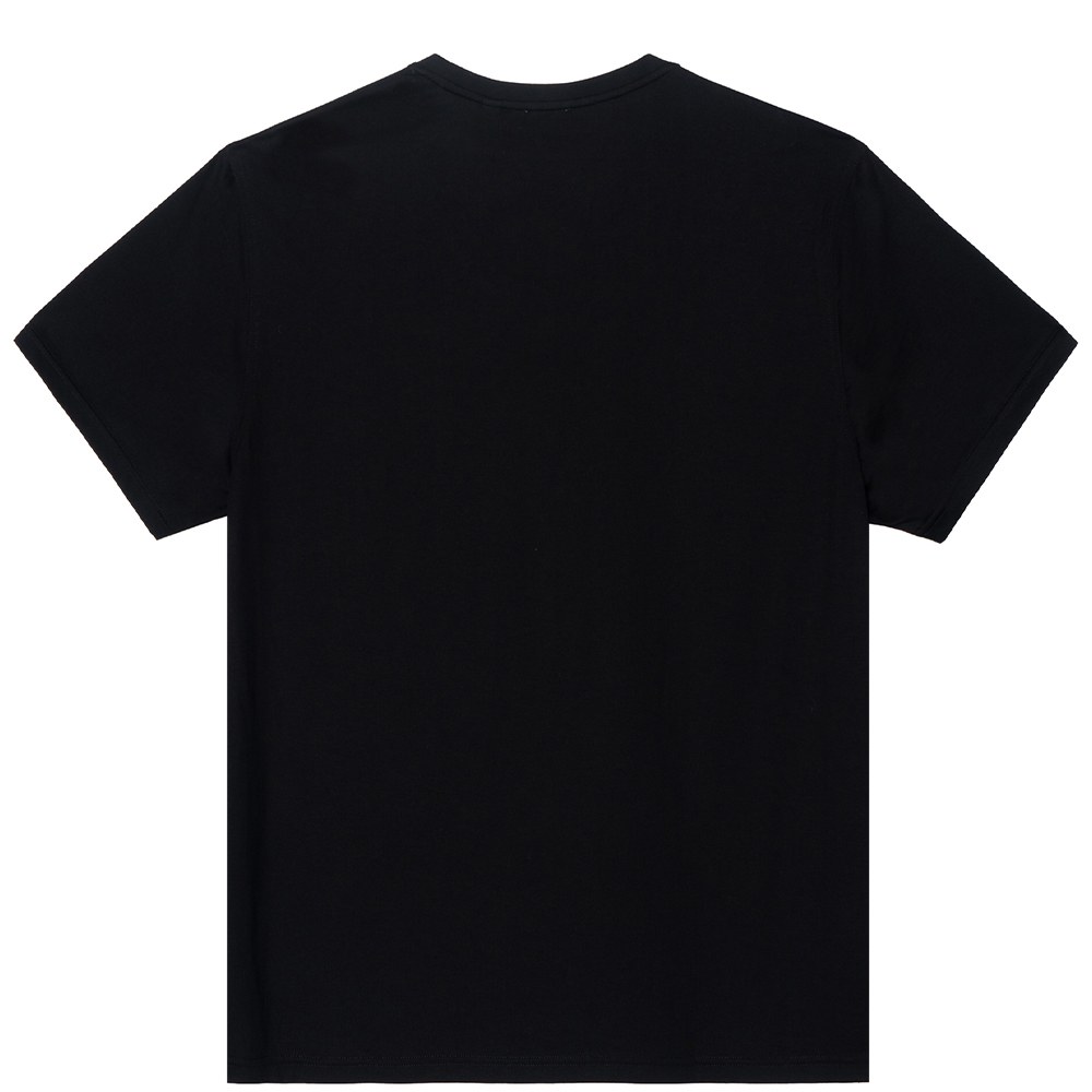 Burberry Logo V-Neck T-Shirt Black
