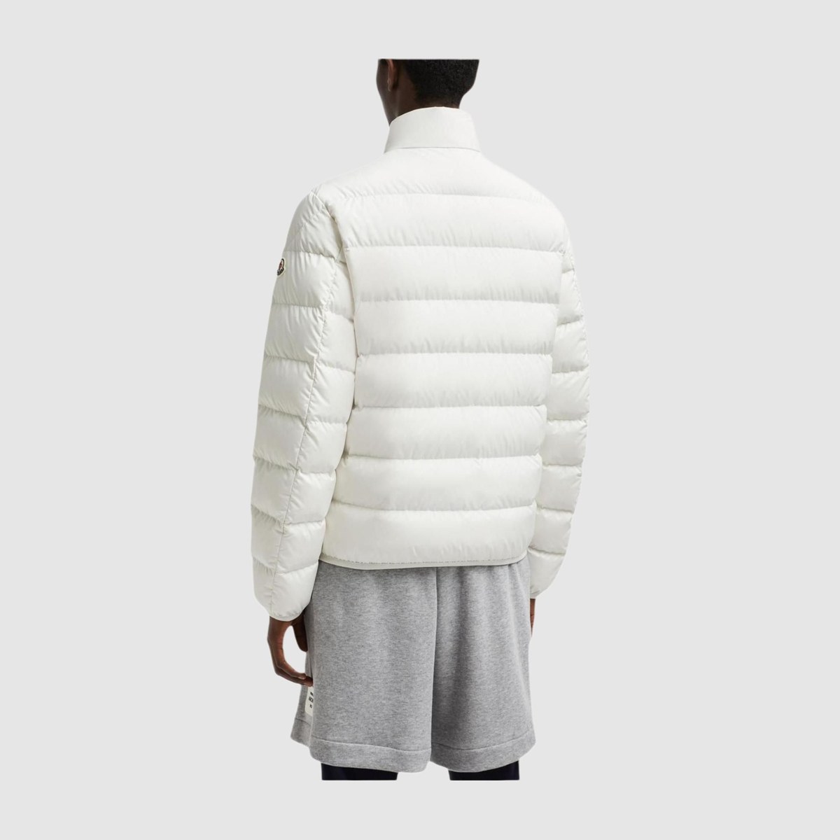 Moncler Short Down Jacket White