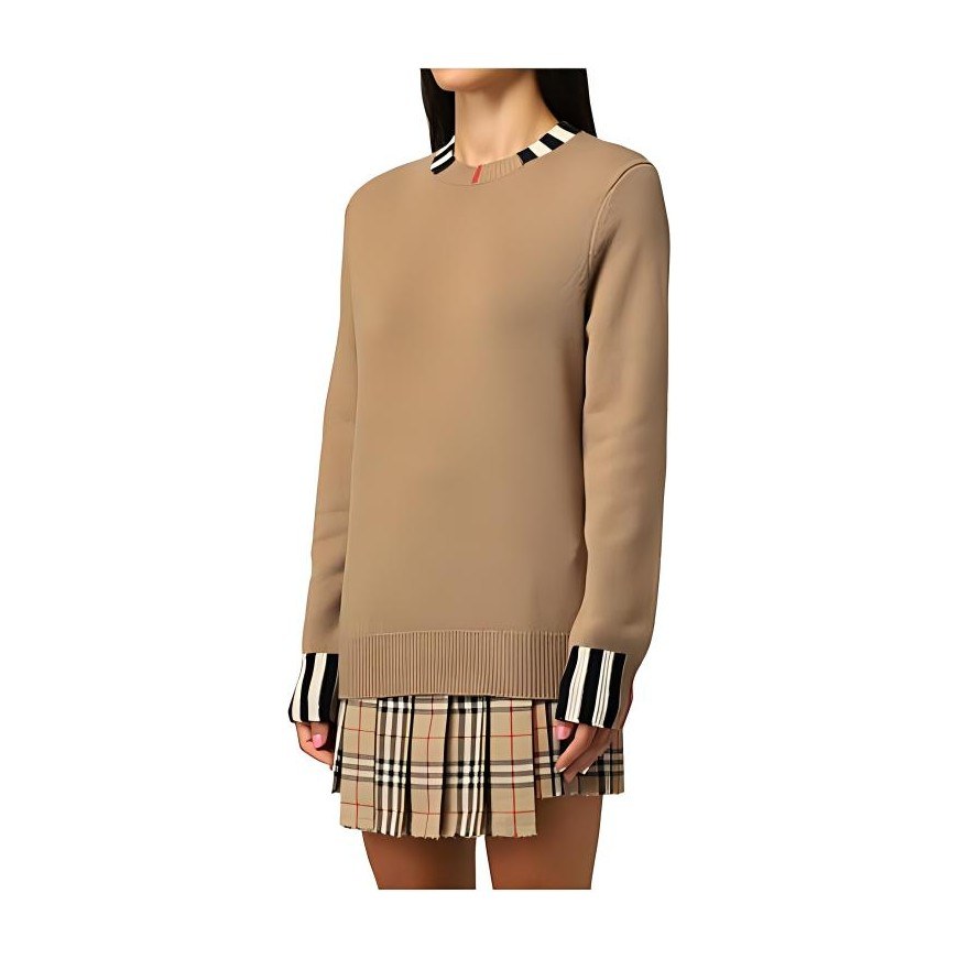 Burberry Striped Crewneck Sweater