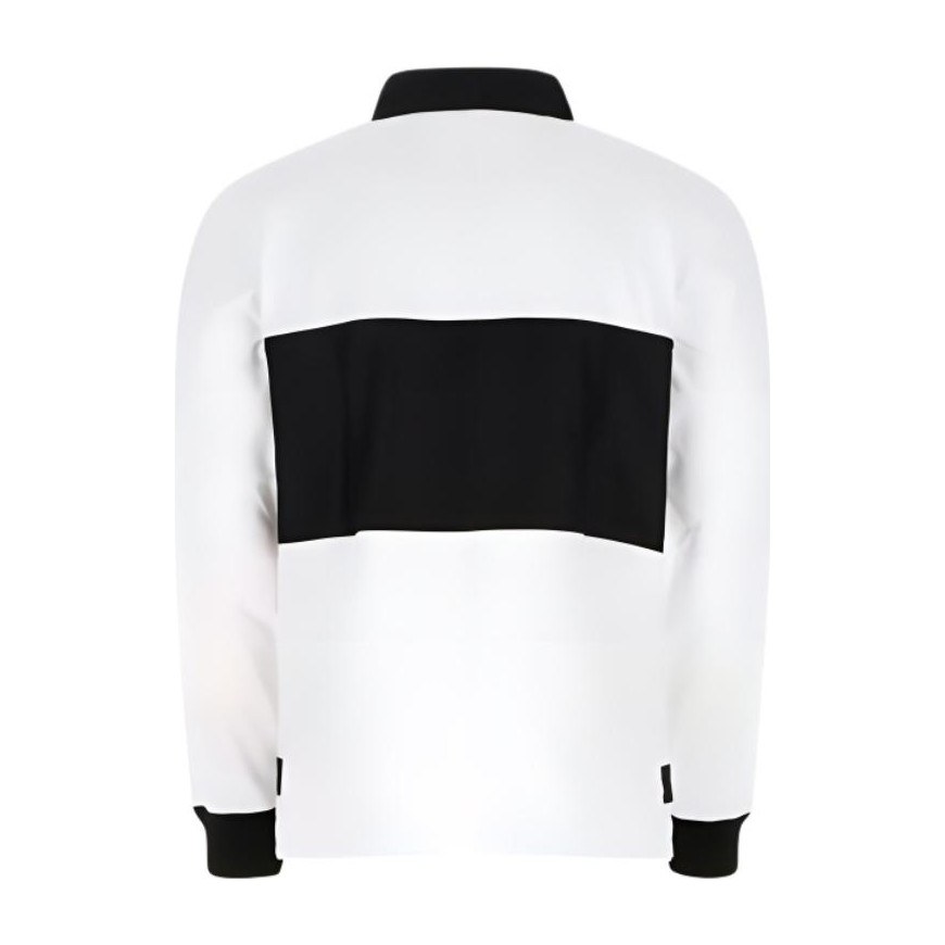 Givenchy Letter Print Polo Shirt White
