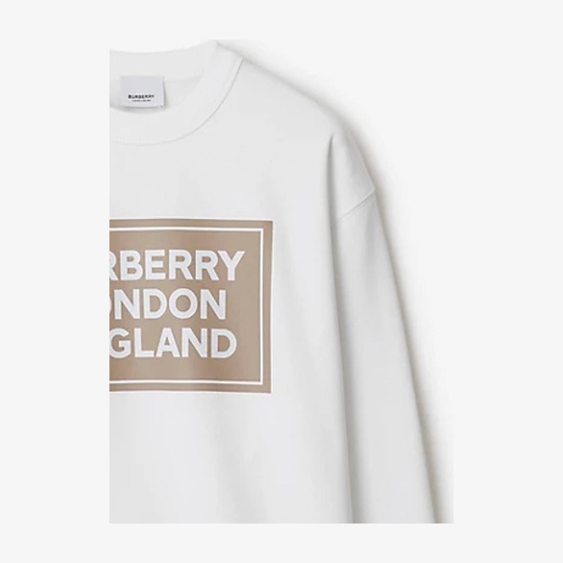 Burberry Logo Print Sweatshirt