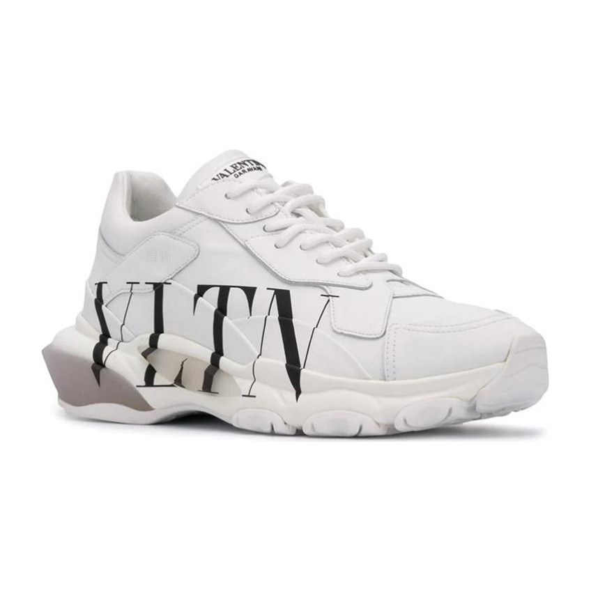 Valentino Rockstud VLTN Low Top Sneakers White