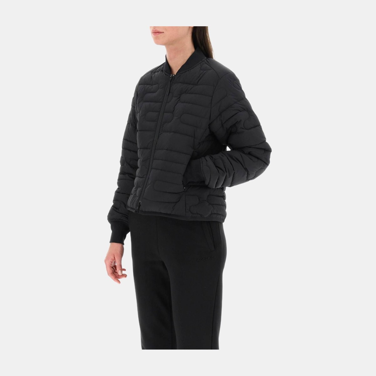 Y-3 Quilted Jacket Black