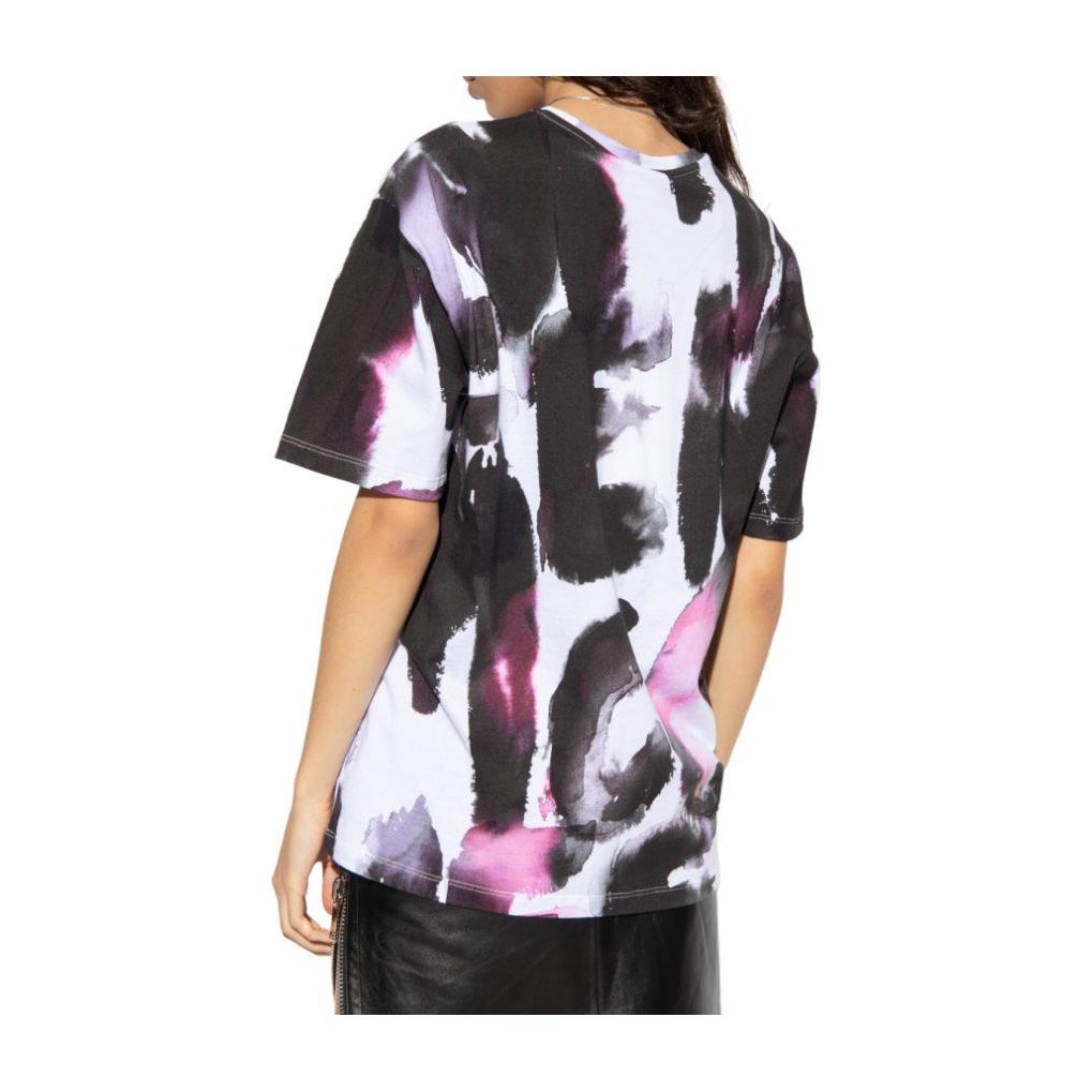 Alexander McQueen FW22 Watercolour Graffiti T
