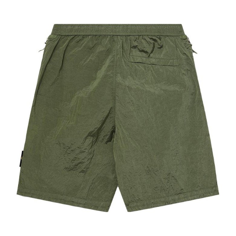 Stone Island SS23 Nylon Shorts Green