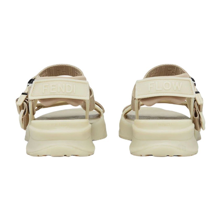 Fendi Flow Beige Sandals