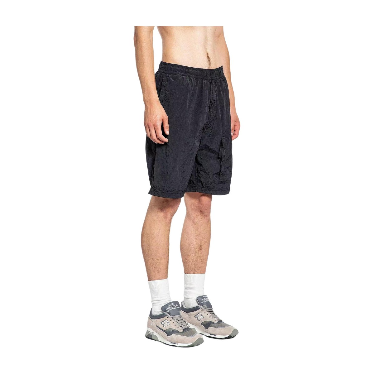 Stone Island Nylon Metal Shorts Black
