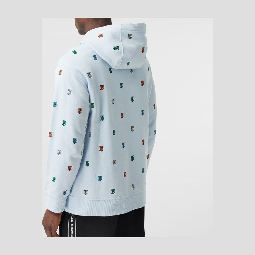 Burberry Hoodie Light Blue