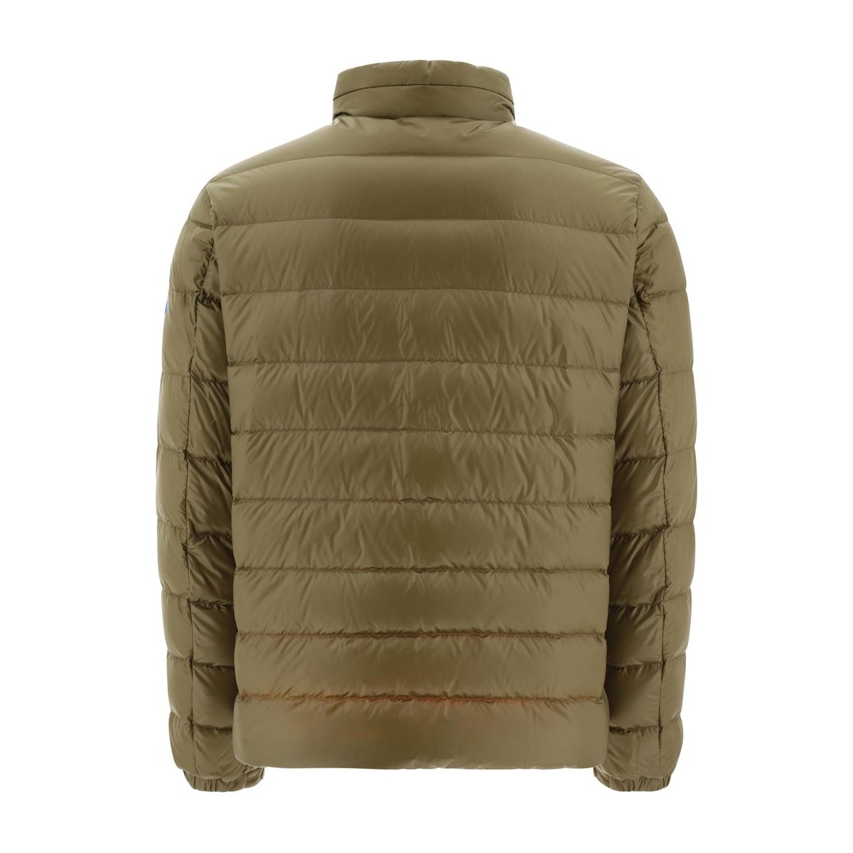 Moncler SS23 Quilted Logo Down Jacket Olive