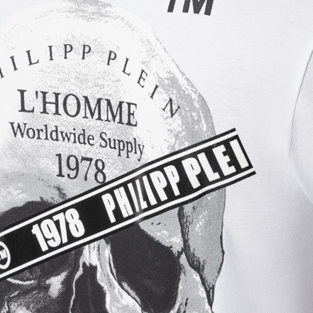 Philipp Plein Polo Shirt White