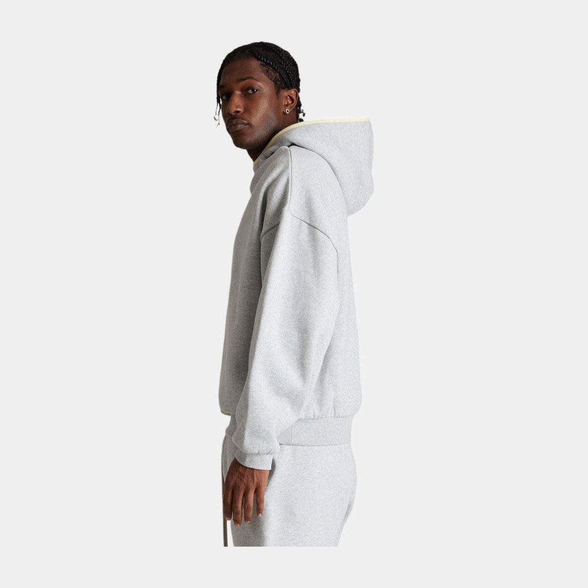 Fear of God Essentials SS24 Hoodie Light Heather Grey