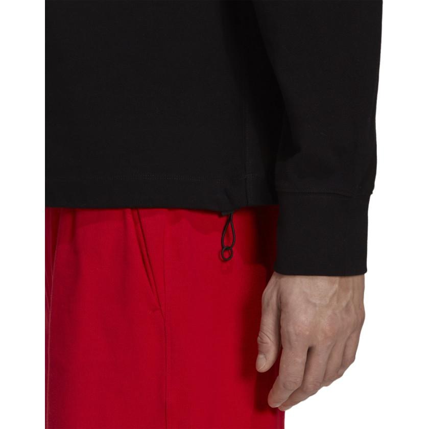 Y-3 FW21 Logo Crewneck Sweatshirt Black