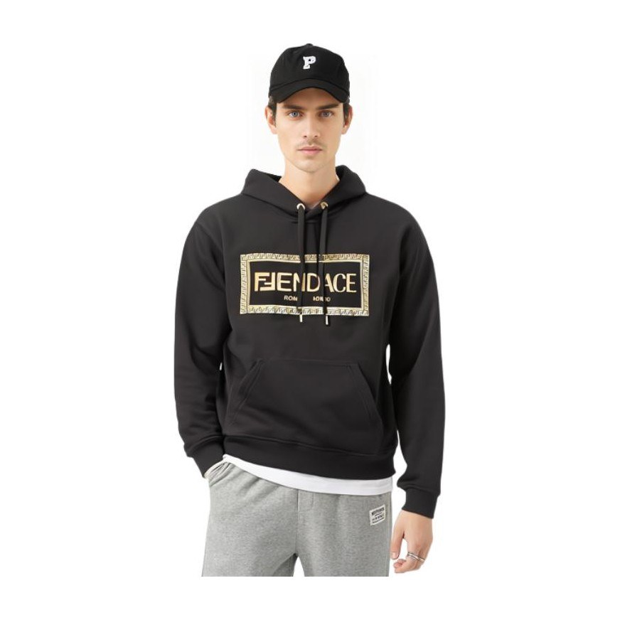 Fendi x Versace SS22 Hoodie Black