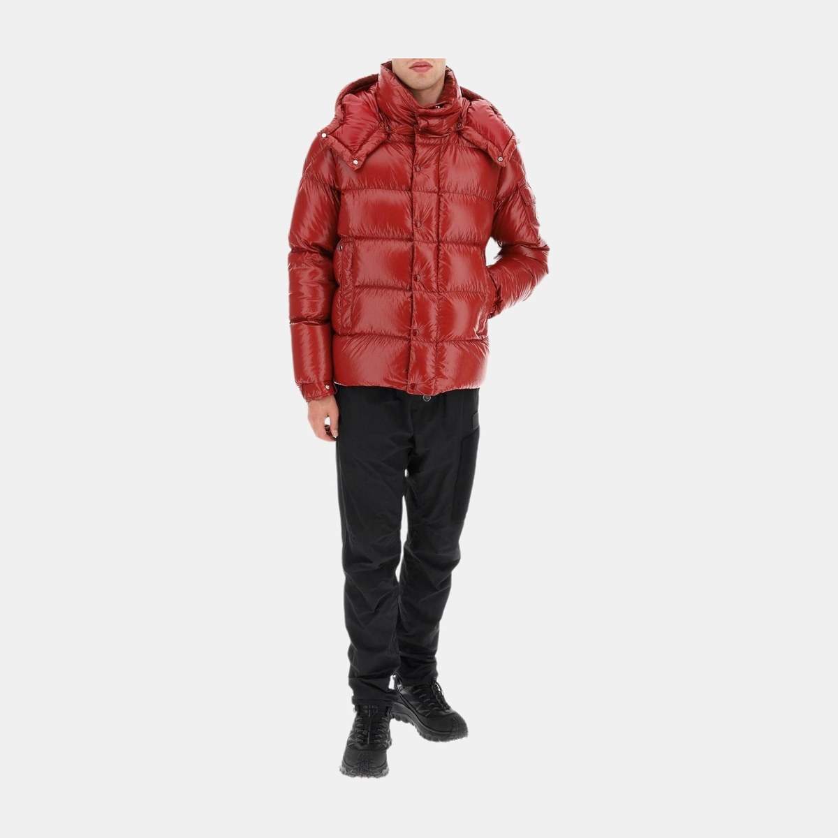 Moncler FW22 Red Down Jacket