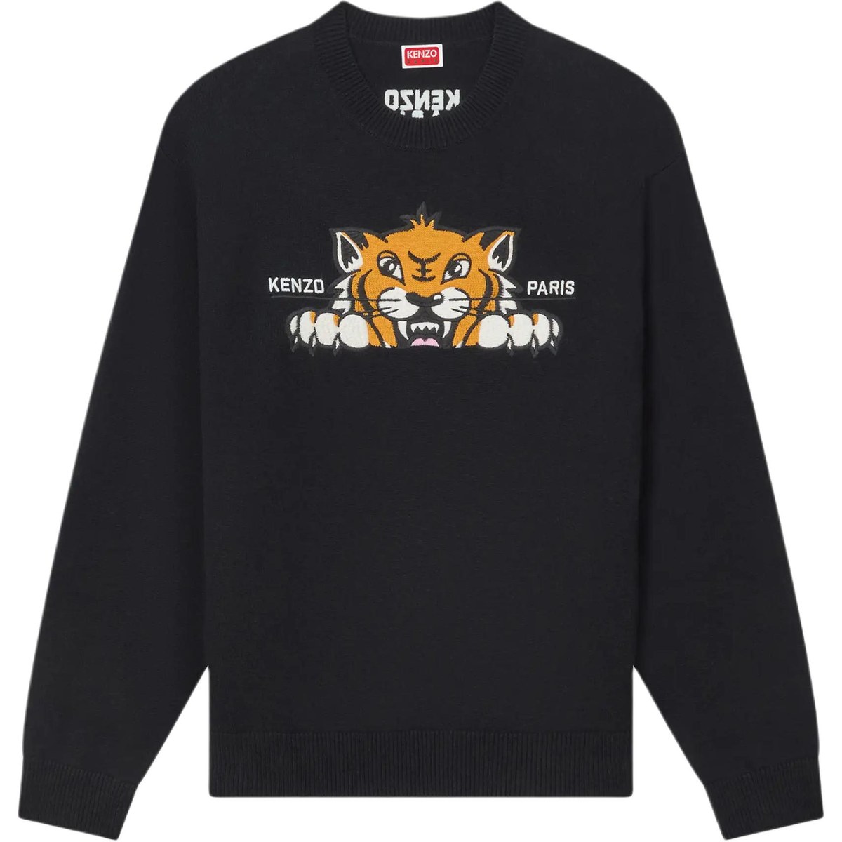 KENZO FW25 Wool Embroidered Sweater