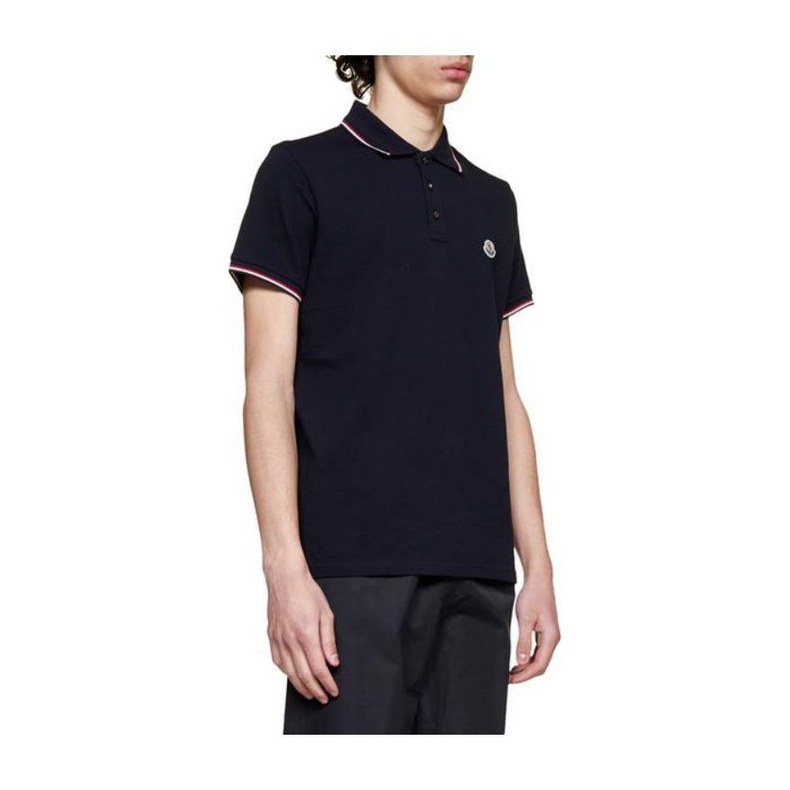 Moncler SS23 Polo Navy