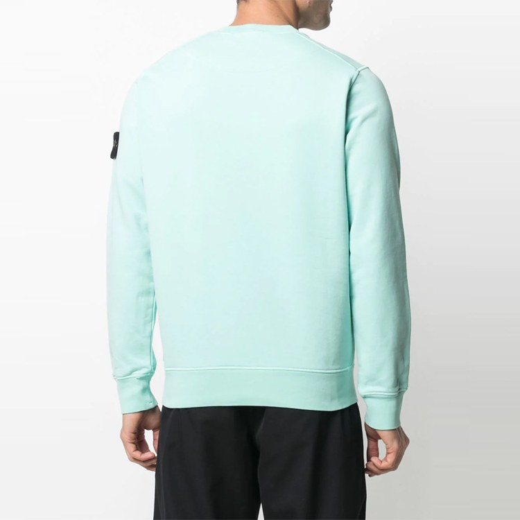 Stone Island SS21 Crewneck Sweatshirt Blue